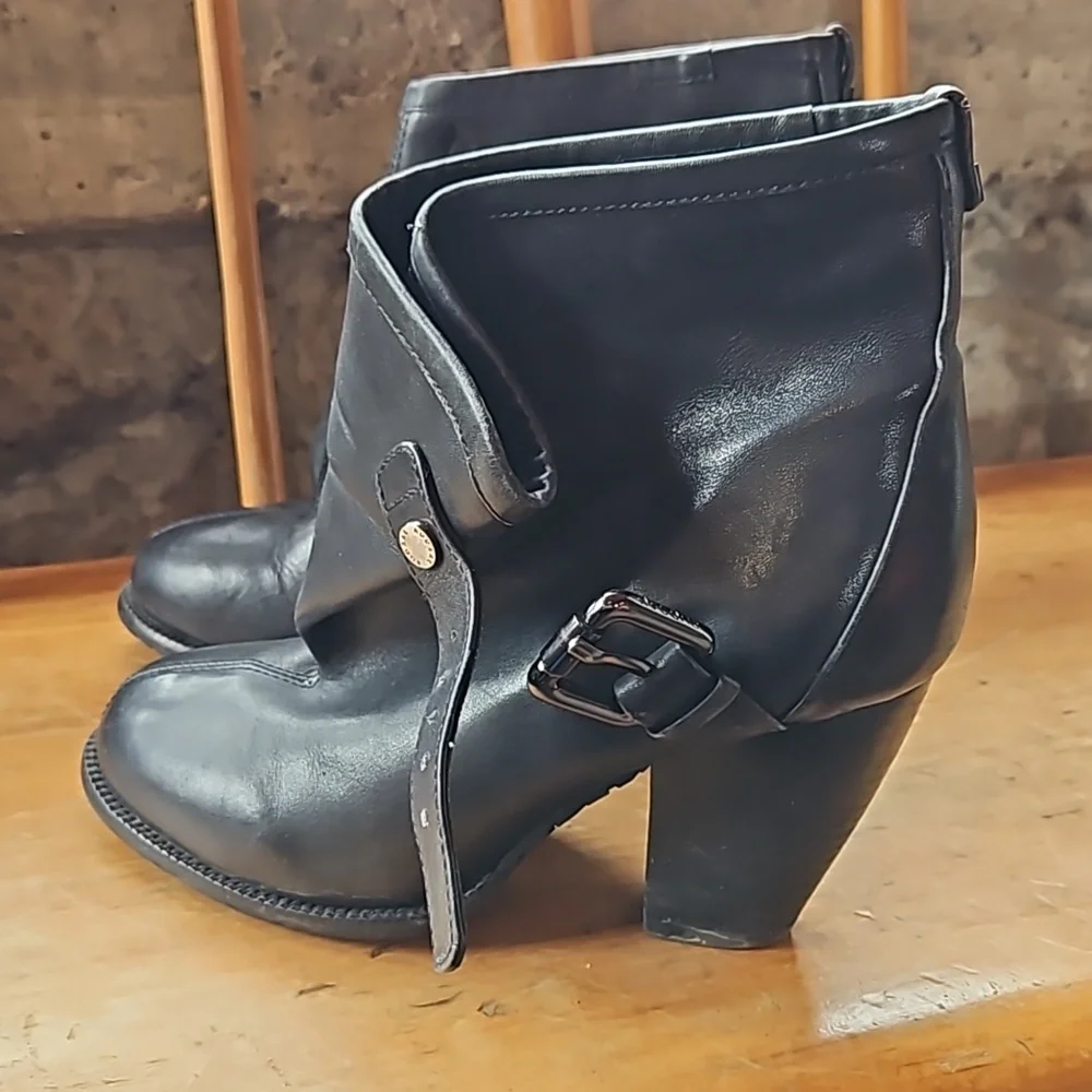 Rudsak Foldover Buckle Ankle Boots - Picture 7 of 11